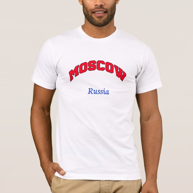 Camiseta rusa de Moscú (Anverso)