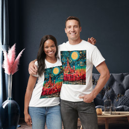 Camiseta rusa de Moscú