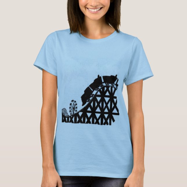 Camiseta Rusa del montaña del la del como del está del amor (Anverso)