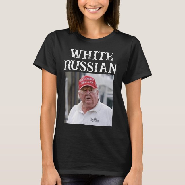 Camiseta rusa Trump/White (Anverso)