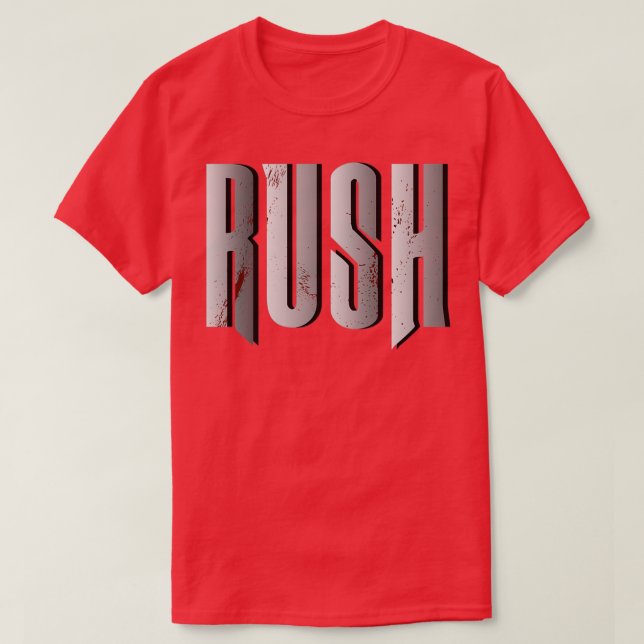 Camiseta Rush (Diseño del anverso)