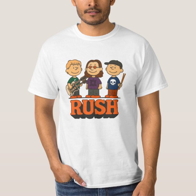 Camiseta rush band T-Shirt (Anverso)