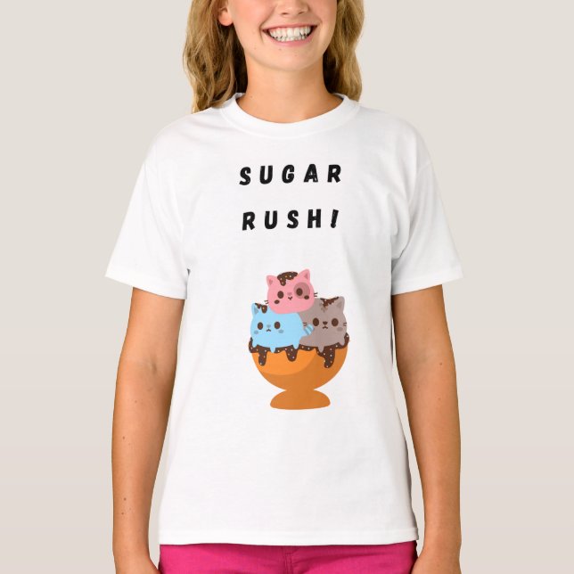Camiseta ¡Rush de Azúcar! (Anverso)