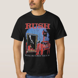 Camiseta Rush - Gira de Moving Pictures 1981