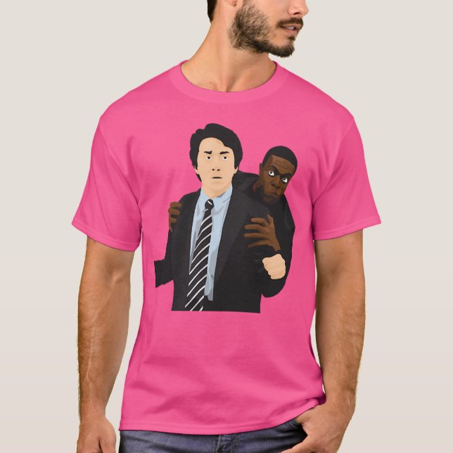 Camiseta Rush Hour Jackie Chan Chris Tucker (Anverso)