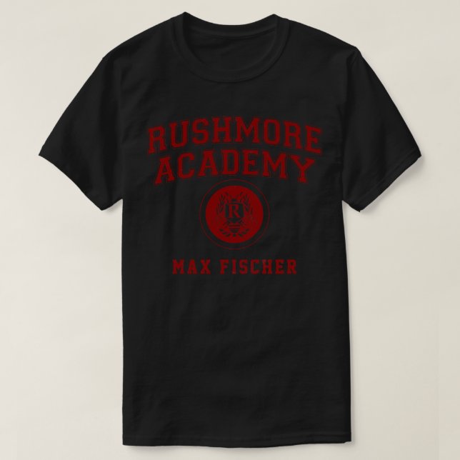 Camiseta Rushmore Academy Max Fischer (Diseño del anverso)