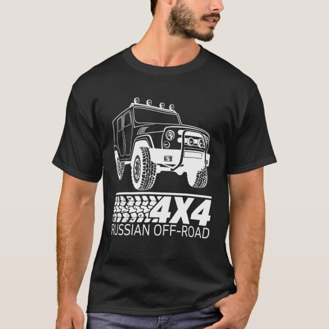 Camiseta Rusia 4X4 Rusia USSR (Anverso)