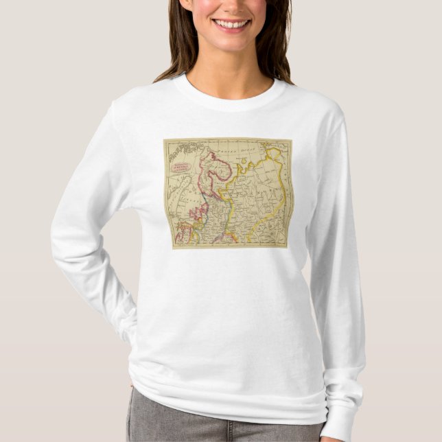 Camiseta Rusia del norte en Europa (Anverso)