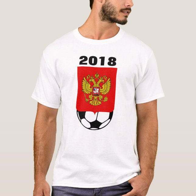 Camiseta Rusia en 2018 (Anverso)