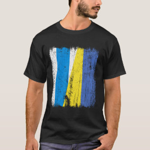 Camiseta Rusia Libre Ucrania Media Bandera Oposición Rusa U