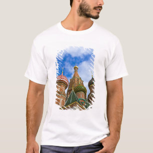 Camiseta Rusia, Moscú, Plaza Roja, San Basilio