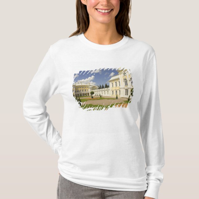 Camiseta Rusia. Petrodvorets. Palacio Peterhof. Pedro el 3 (Anverso)