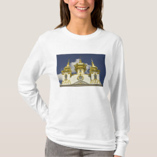 Camiseta Rusia. Petrodvorets. Palacio Peterhof. Pedro el 4
