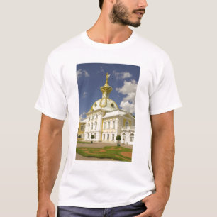 Camiseta Rusia. Petrodvorets. Palacio Peterhof. Pedro el 5