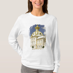 Camiseta Rusia. Petrodvorets. Palacio Peterhof. Pedro el 5