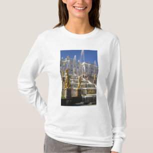 Camiseta Rusia, San Petersburgo, La Gran Cascada,