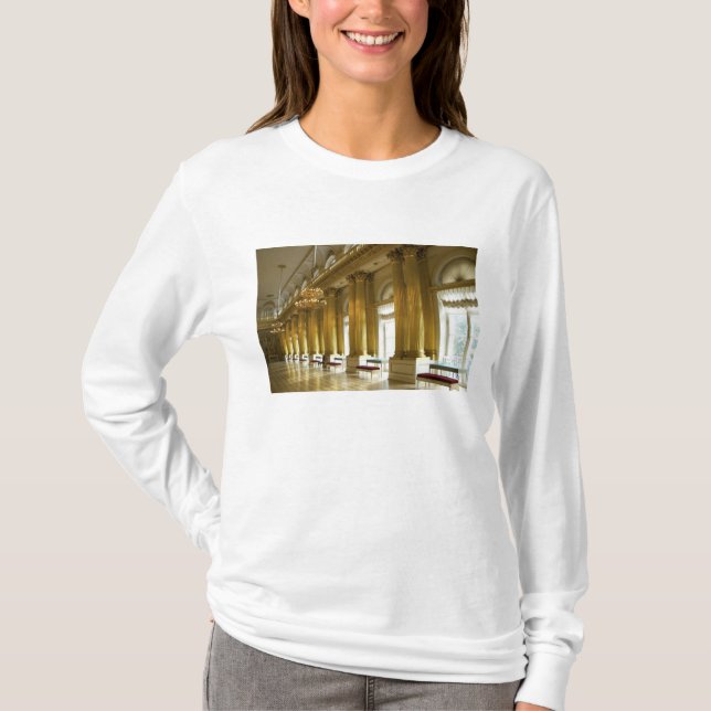 Camiseta Rusia, San Petersburgo, Winter Palace, Los 3 (Anverso)