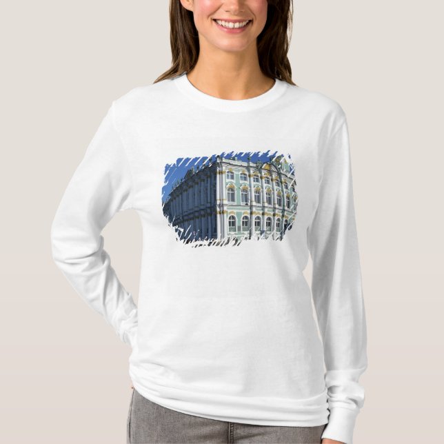 Camiseta Rusia, San Petersburgo, Winter Palace, Los 4 (Anverso)