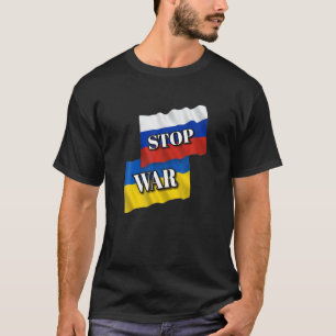 CAMISETA RUSIA UCRANIA DETIENE LA GUERRA.