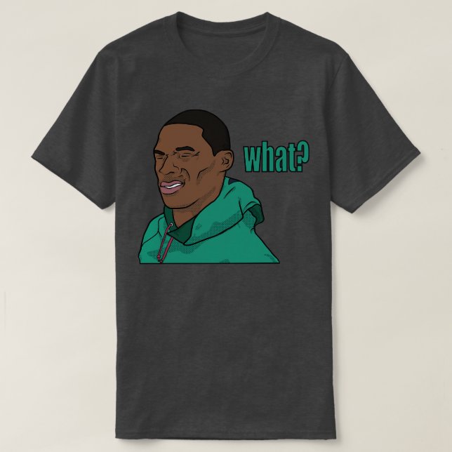 Camiseta Russell Westbrook What (Diseño del anverso)