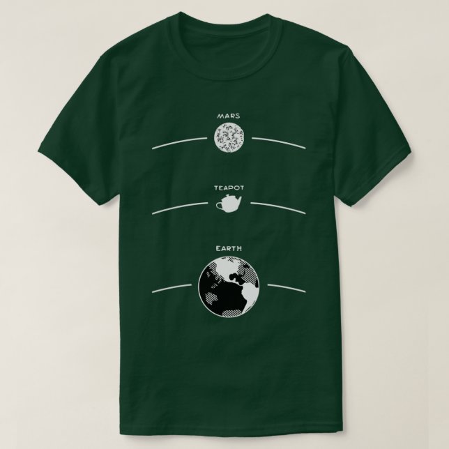 Camiseta Russellx27s Teapot A Celestial Diagram (Diseño del anverso)