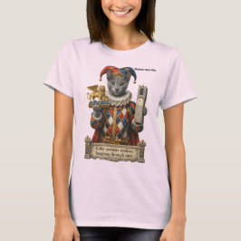 Camiseta Russian Blue Arlequin Cat