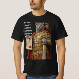 Camiseta Russian Blue Caesar Cat