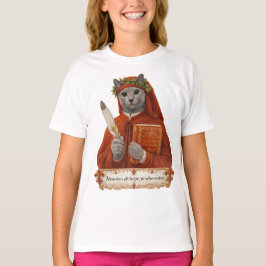 Camiseta Russian Blue Dante Alighieri Cat