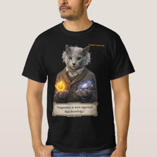 Camiseta Russian Blue Einstein Cat - Imagination