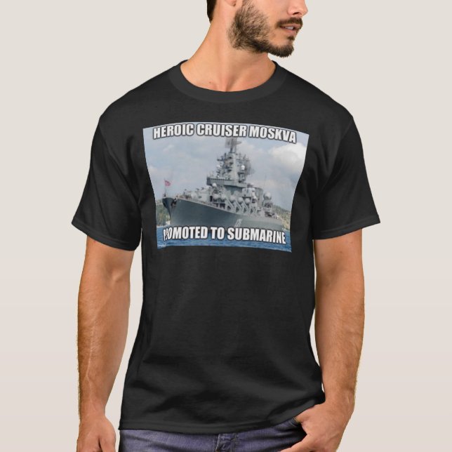 Camiseta Russian Cruiser Moskva sunk Classic T-Shirt (Anverso)