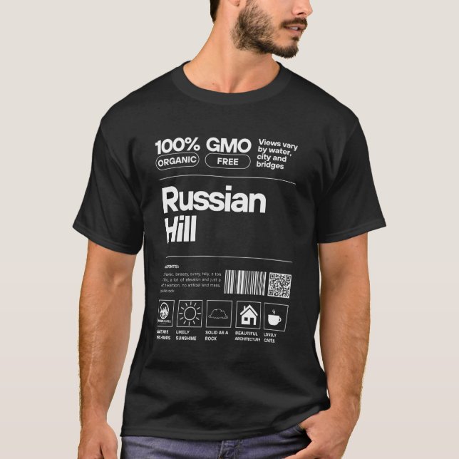 Camiseta Russian Hill No OGM (Anverso)