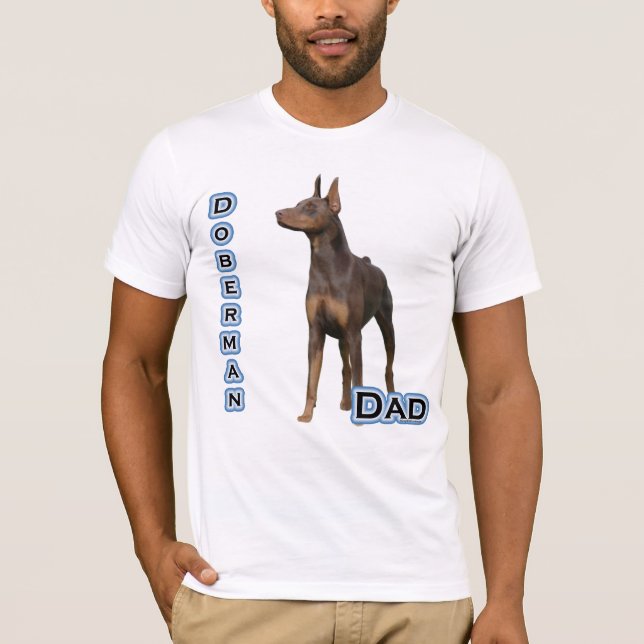 Camiseta Rust Doberman Dad 4 (Anverso)