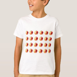 Camiseta Rústica acuarela Apple Pattern Boys T-Shirt