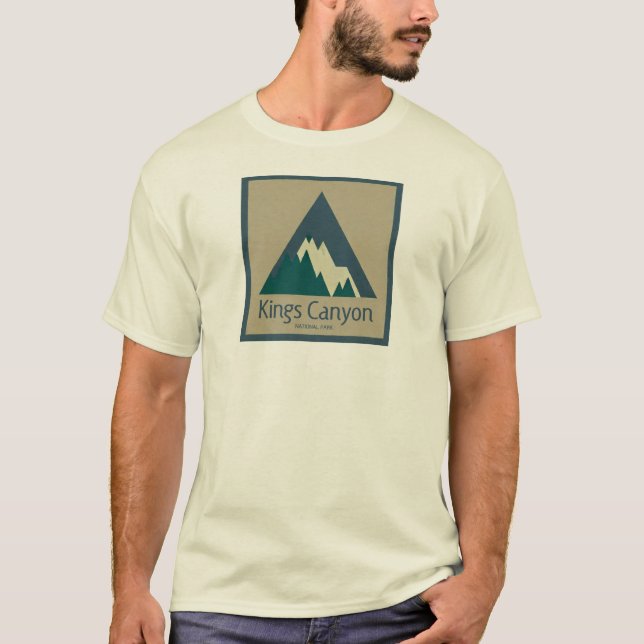 Camiseta Rústica del Parque Nacional del Cañón del Rey (Anverso)