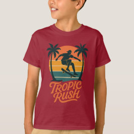 Camiseta Rústica Tropic - Vibes de esquí de época