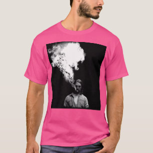 Camiseta Rustin Cohle De Un Verdadero Detective Fumando Un 