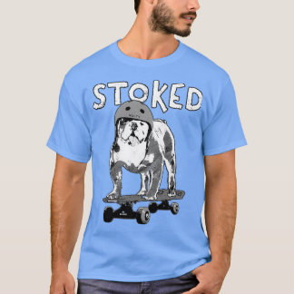 Camiseta Rusty El Bulldog Del Skateboard