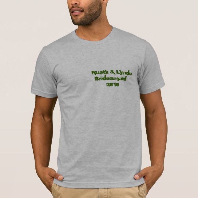 Camiseta Rusty & Lynde Bridesmaid 2010 (Anverso)