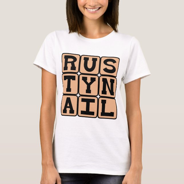 Camiseta Rusty Nail, cóctel (Anverso)