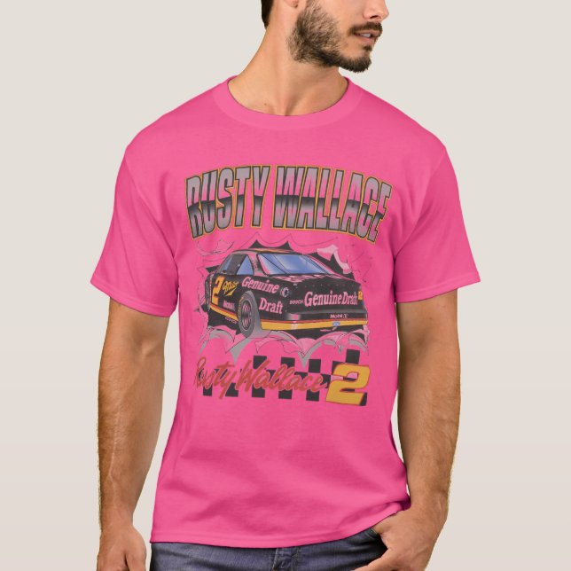 Camiseta Rusty Wallace 1990 Vintage (Anverso)