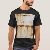 Rusty White Metalizado: Superficie texturizada