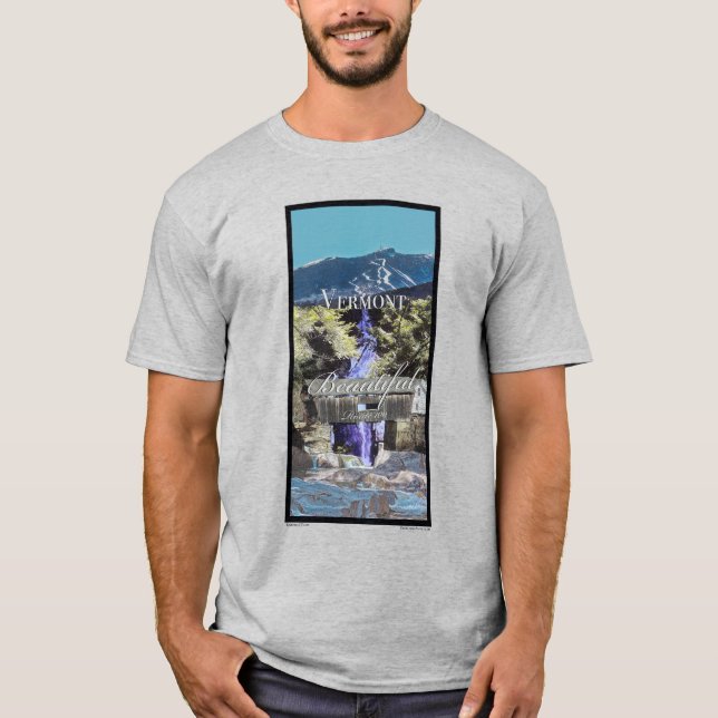 Camiseta Ruta 100, Vermont (Anverso)
