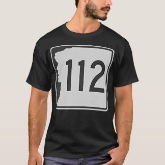Camiseta Ruta 112 Rótulo de la autopista Kancamagus