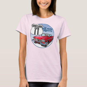 Camiseta Ruta 11 de Pennsylvania US - The Molly Pitcher