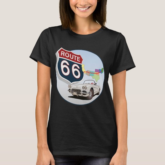 Camiseta Ruta 66 (Anverso)