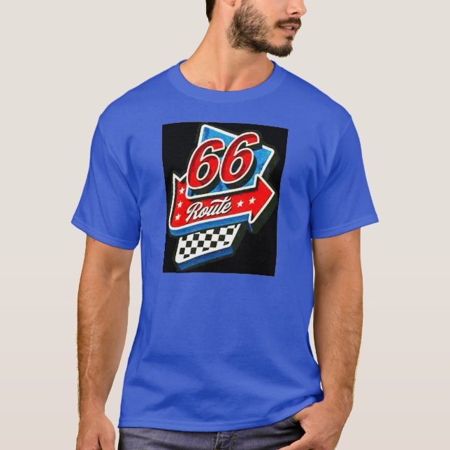 Camiseta "Ruta 66" (Anverso)