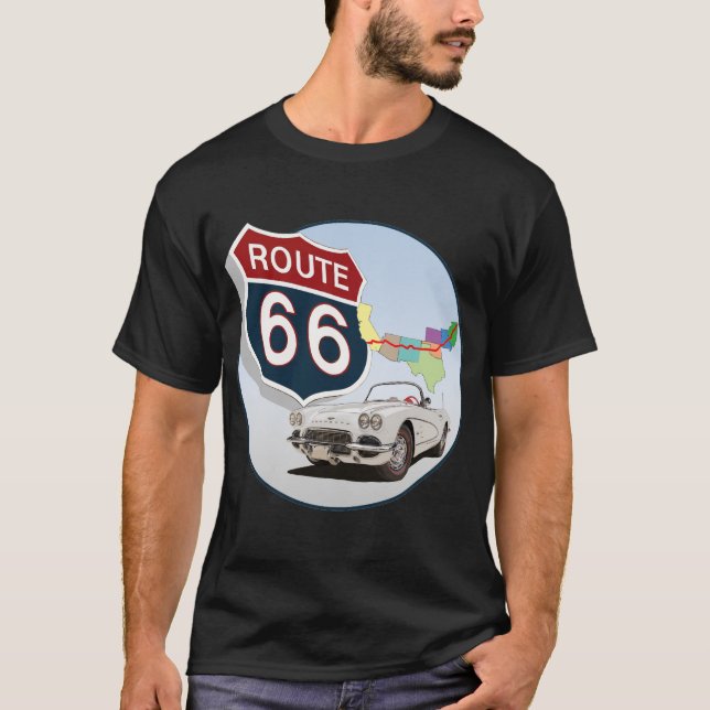 Camiseta Ruta 66 (Anverso)