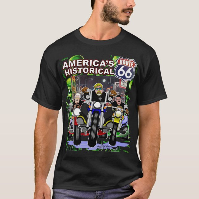 CAMISETA RUTA 66 (Anverso)