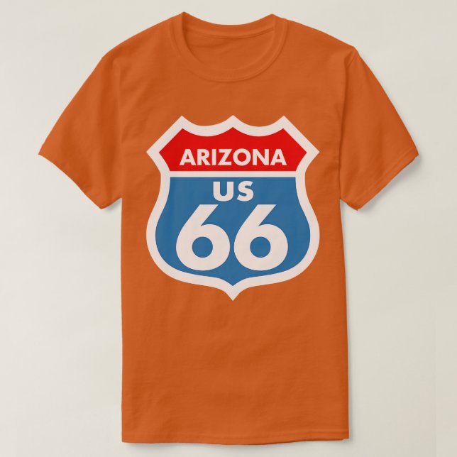 Camiseta Ruta 66 Arizona (Diseño del anverso)