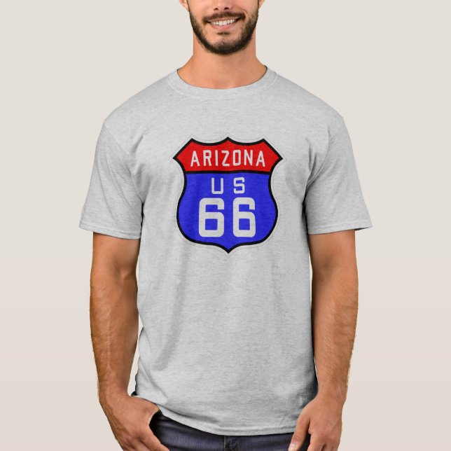 Camiseta Ruta 66 - Arizona (Anverso)